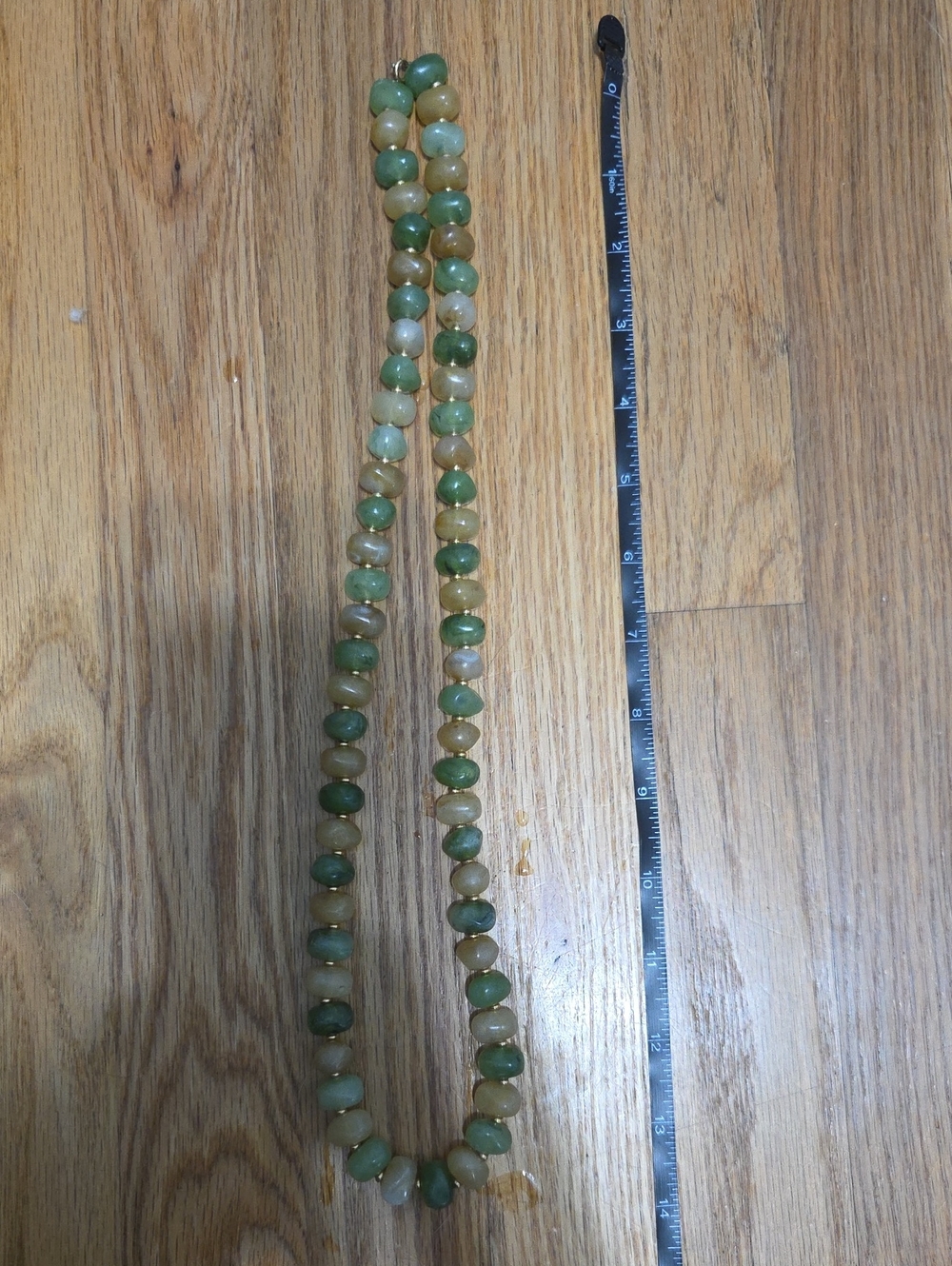 Green Beaded Necklace